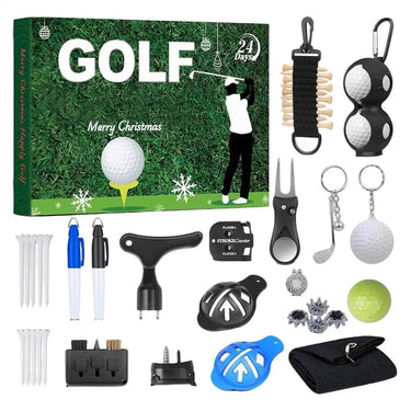 Adventskalender voor golfliefhebbers | Dagelijkse golfaccessoires | Interactief 0